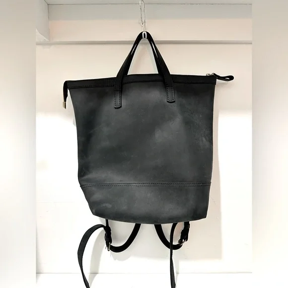 DiOle Bags | Bags | Leather Convertible Backpacktote | Poshmark display picture 1